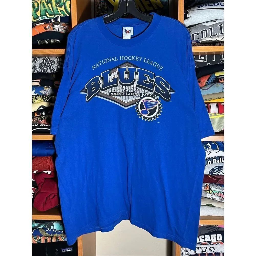 Vintage 90s St. Louis Blues Hockey Team Tee